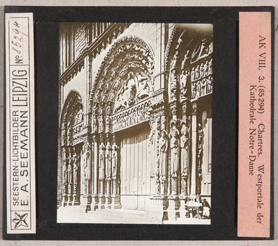 Vorschaubild Chartres: Notre-Dame, Westportal (Seestern-Nr. 85294, Reihe AK VIII, 3) 